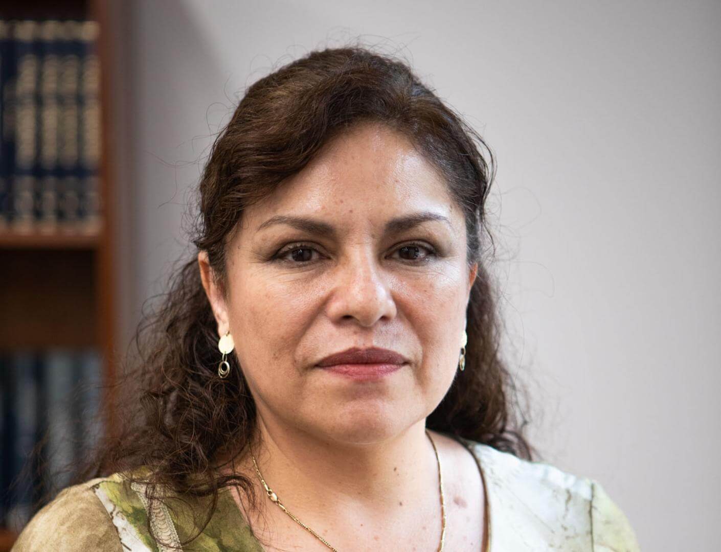 DISCORDANTE. La defensora del Pueblo, Eliana Revollar, se mostró en contra de la forma en cómo el gobierno está afrontando las protestas.