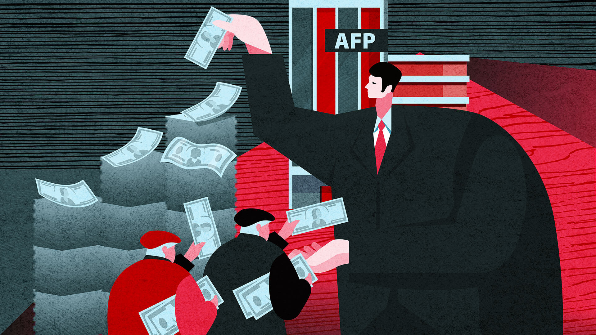 SISTEMA PRIVADO. En Perú, Colombia y Chile hay una percepción en común de que las AFP priorizan su negocio antes de que la protección social de sus afiliados.