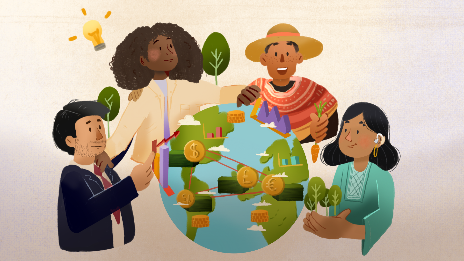 BIEN COMÚN. Según la economía social y solidaria, el ser humano prevalece sobre el lucro y sus beneficios también contemplan al ambiente.