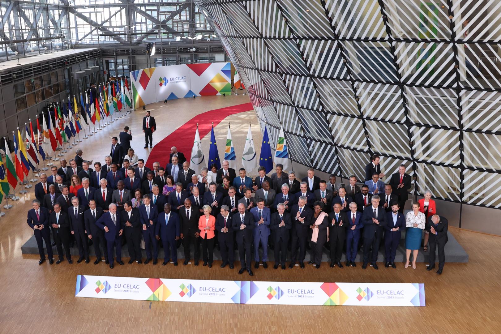 DE ALTO NIVEL. La Cumbre UE-CELAC 2023 reunió al menos a 19 presidentes de Europa, América Latina y el Caribe. La presidenta Dina Boluarte no estuvo presente.
