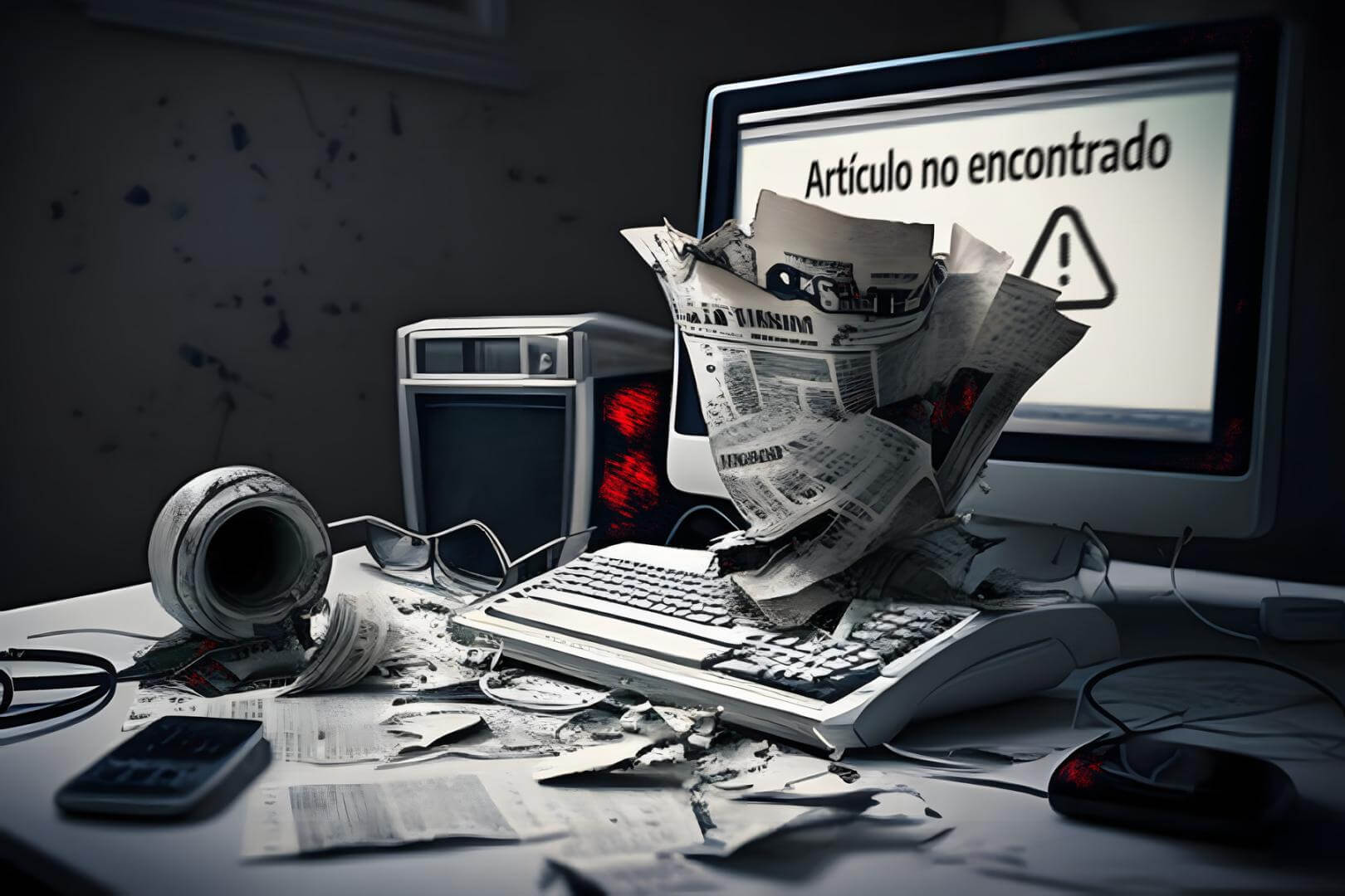 CENSURA. Reportajes y notas periodísticas son eliminados de Google por derechos de autor. Sin embargo, las quejas son fraudulentas.