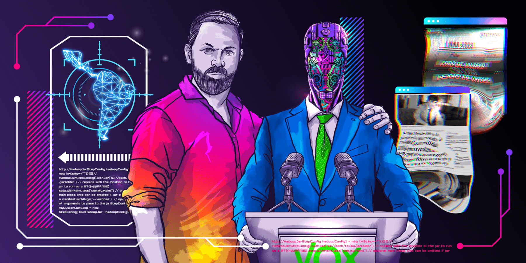 PATRÓN. La estrategia de los grupos políticos repite características muy similares en cada uno de los países analizados.