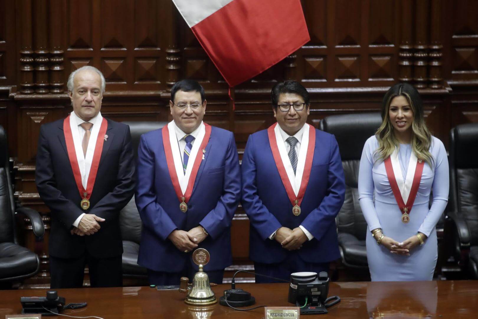 REPARTIJA. Los miembros de la Mesa Directiva han puesto a dirigentes de sus partidos en oficinas administrativas.