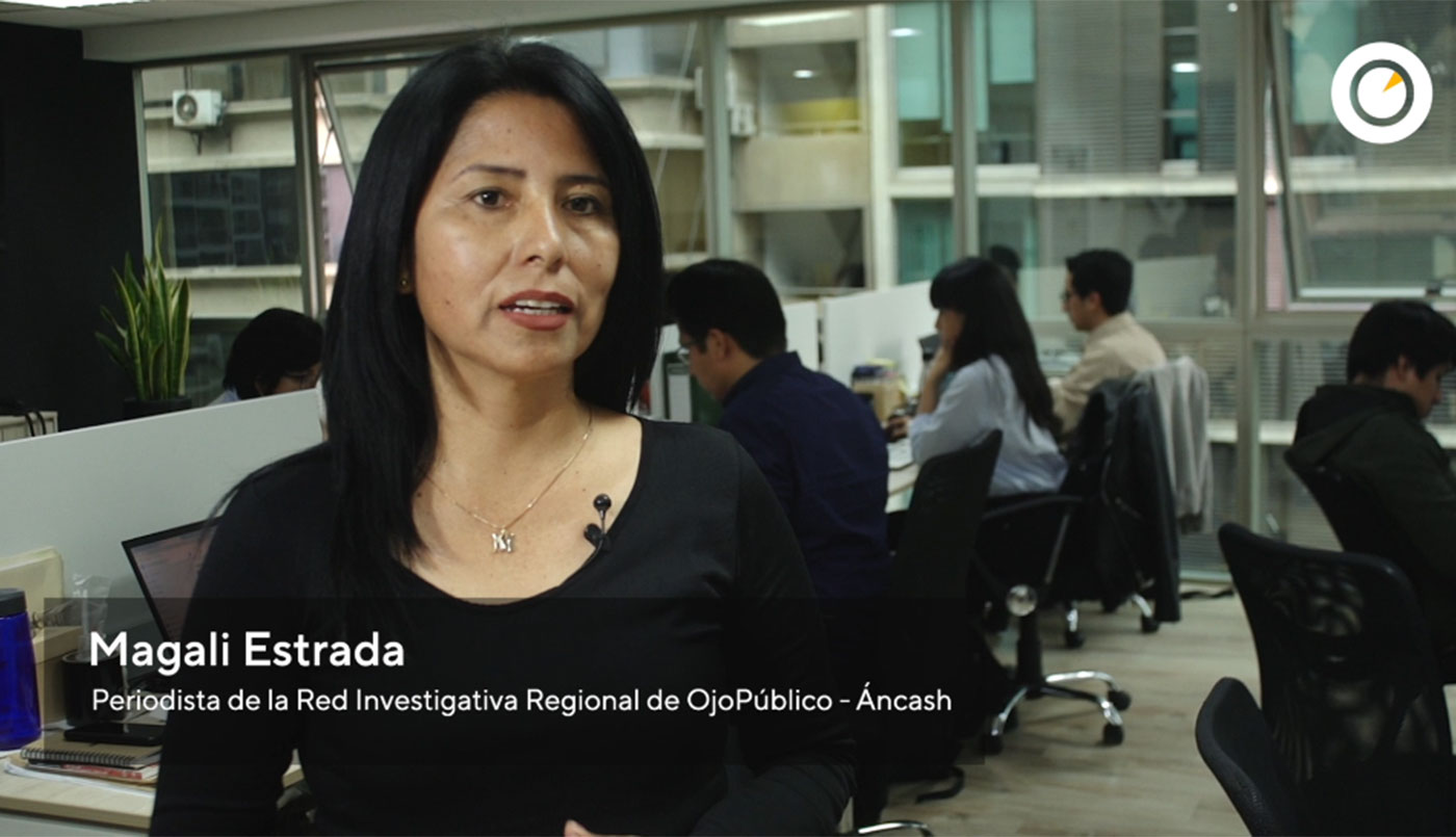 PERIODISMO. Magali Estrada investiga temas de pesca y oceanos desde Áncash.