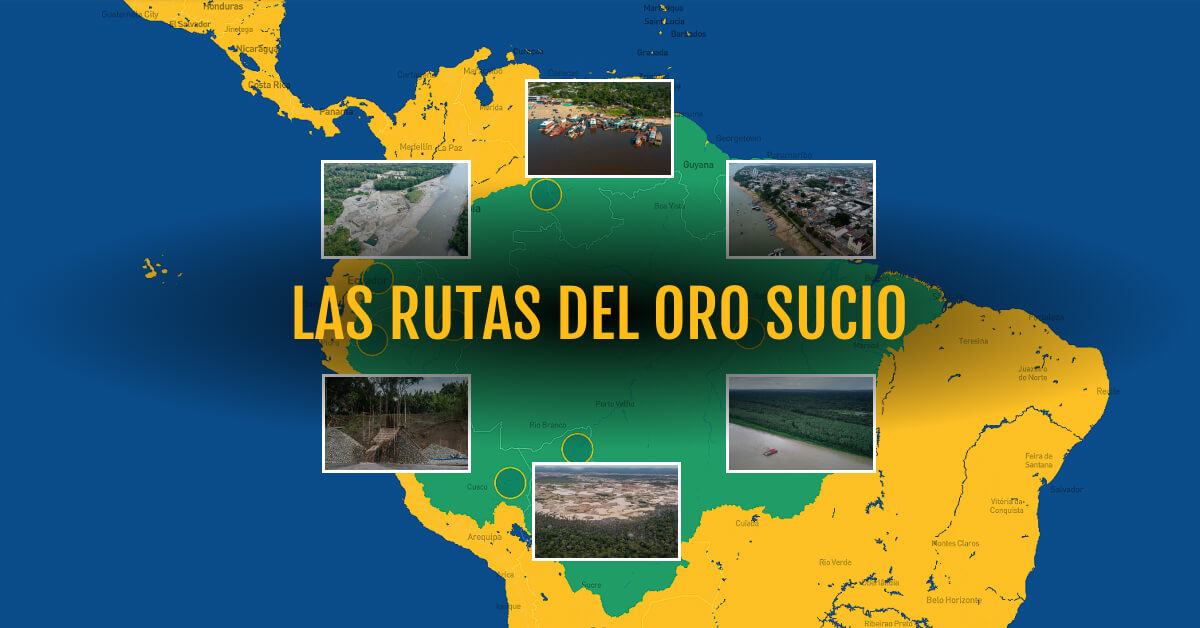 Minería ilegal en Sudamérica