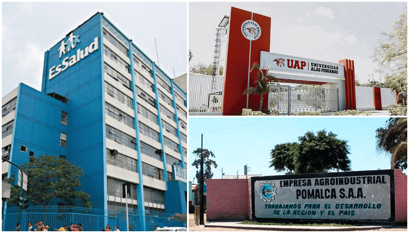 MULTADAS. Essalud, Universidad Alas Peruanas y Agroindustrial Pomalca son tres de las empresas con más sanciones de Sunafil. 