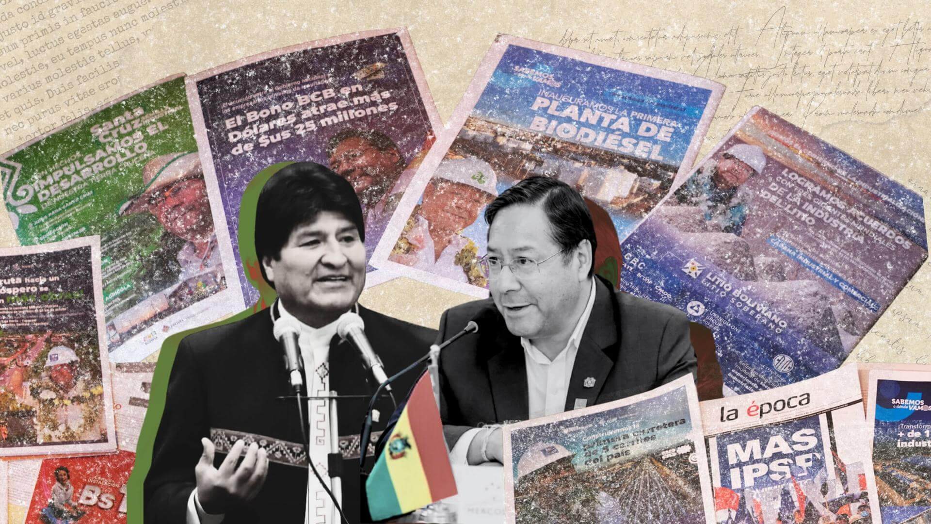 Evo Morales (2006-2019) y Luis Arce (presidente en ejercicio desde el 2020). Ambos del Movimiento al Socialismo (MAS).