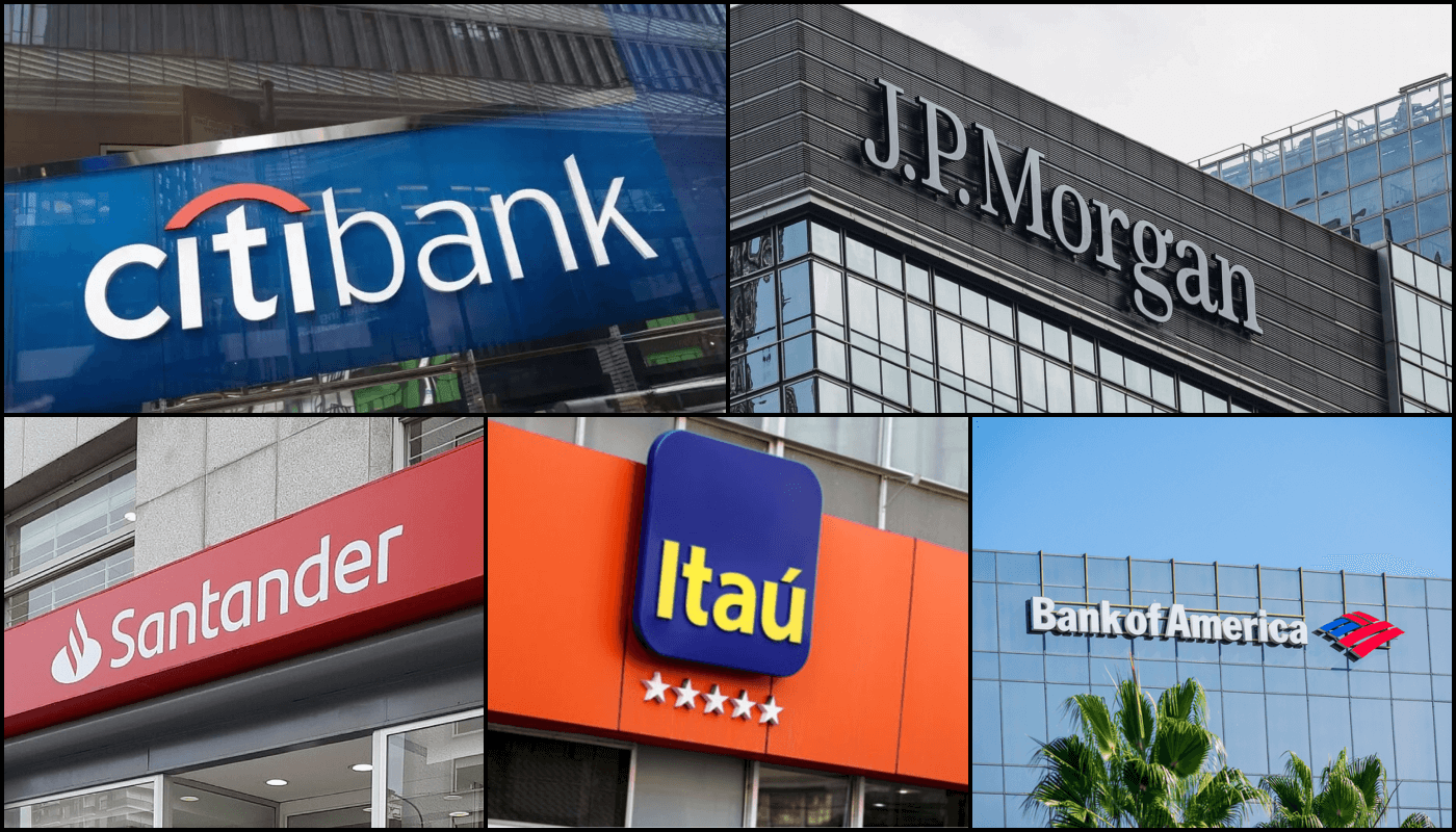 FINANCISTAS. Grandes bancos destinan millonarios recursos a combustibles fósiles en la Amazonía, a la par que se comprometen a la responsabilidad ambiental. 