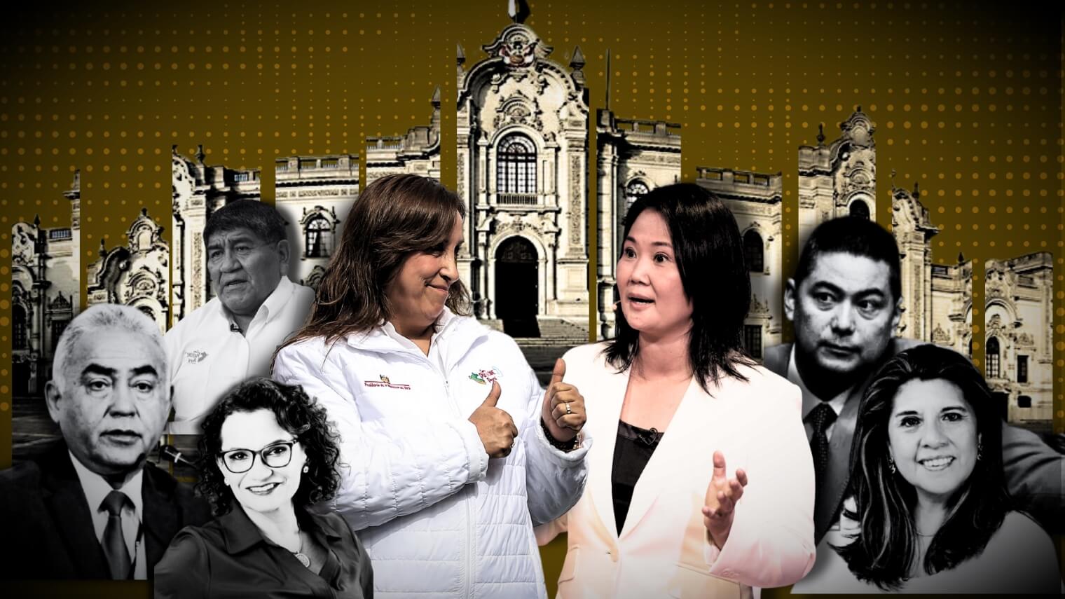 NEXOS. Gobierno de Dina Boluarte designó en puestos claves a personas vinculadas a Fuerza Popular.