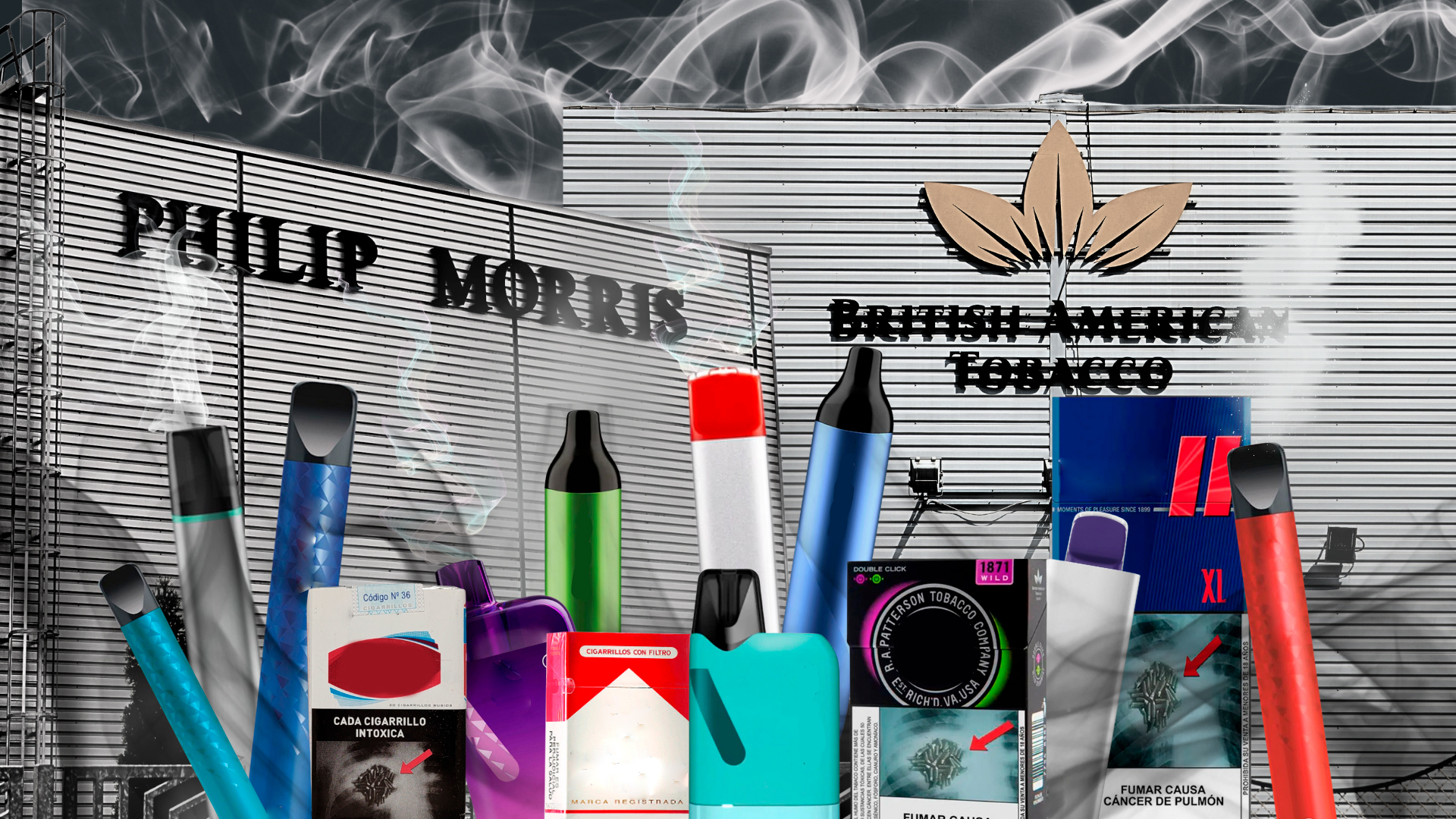 TABACALERAS. Dueñas de las marcas de cigarros más consumidos del mundo han introducido sus propios vapes —Vuse y Veev— en Perú sin ninguna restricción.