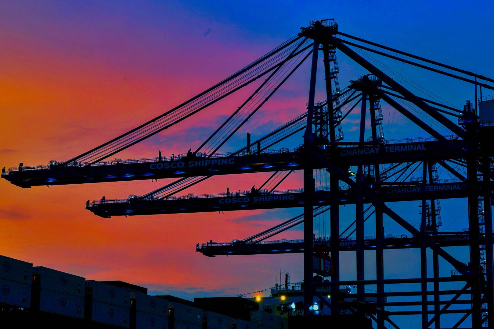 CHANCAY. El puerto está controlado por Cosco Shipping Ports Limited y Grupo Integra Capital.