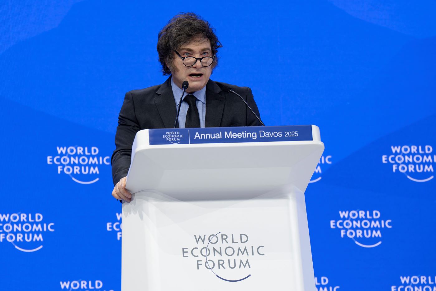 CRÍTICA. Javier Milei señaló que la "ideología woke" era la "gran epidemia de nuestra época" durante su discurso en el Foro Económico Mundial de Davos.