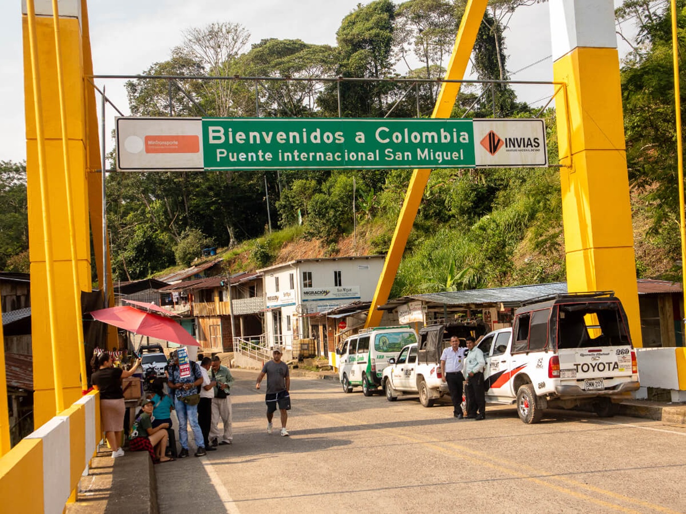 LÍMITE. Las localidades fronterizas de Colombia registran un alza en los precios de la hoja de coca, pero a la vez un aumento en sus gastos de producción.