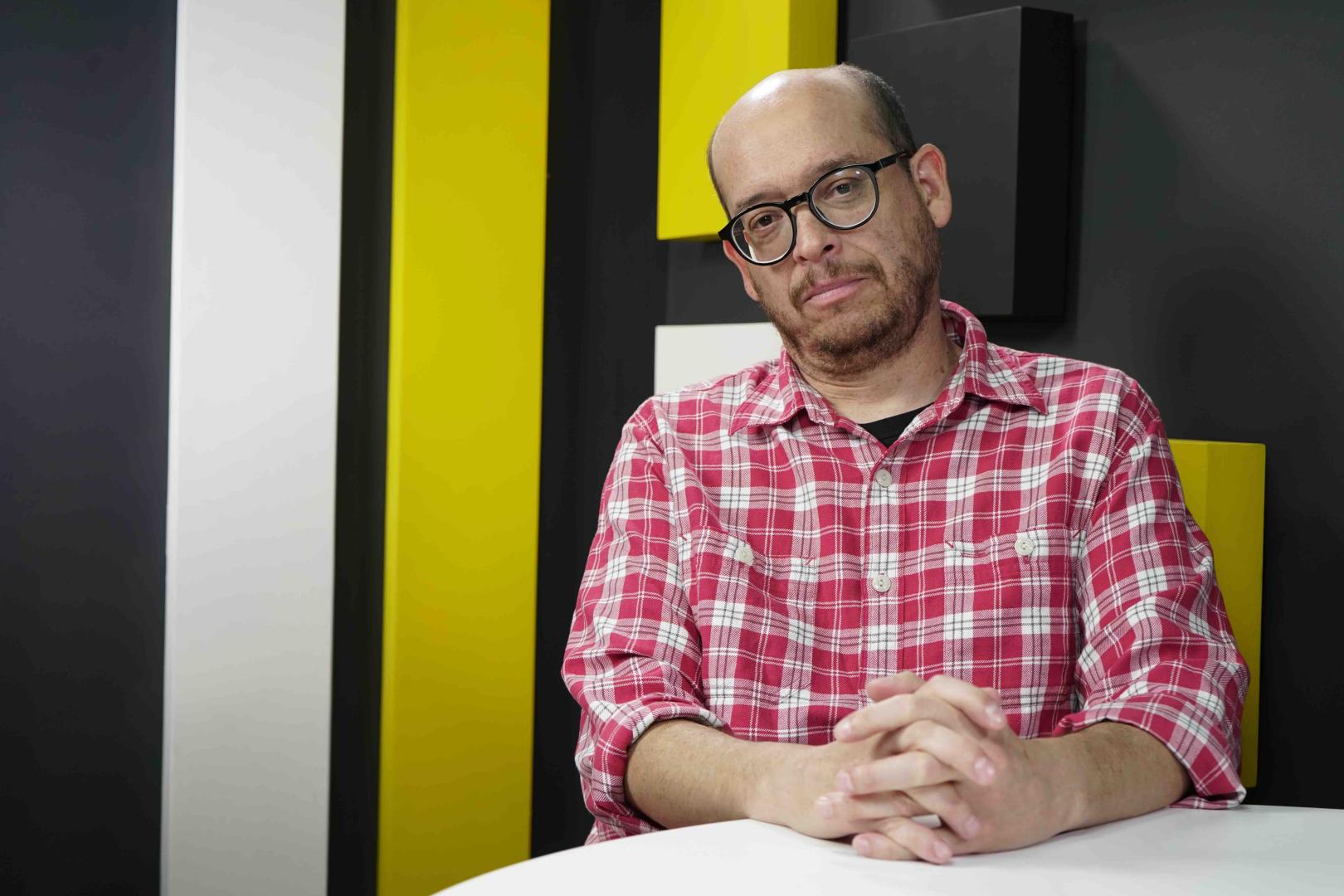 ANALISTA. Alberto Vergara acaba de editar "Perú Global", y es uno de los entrevistados del libro "Esta democracia no es democracia".