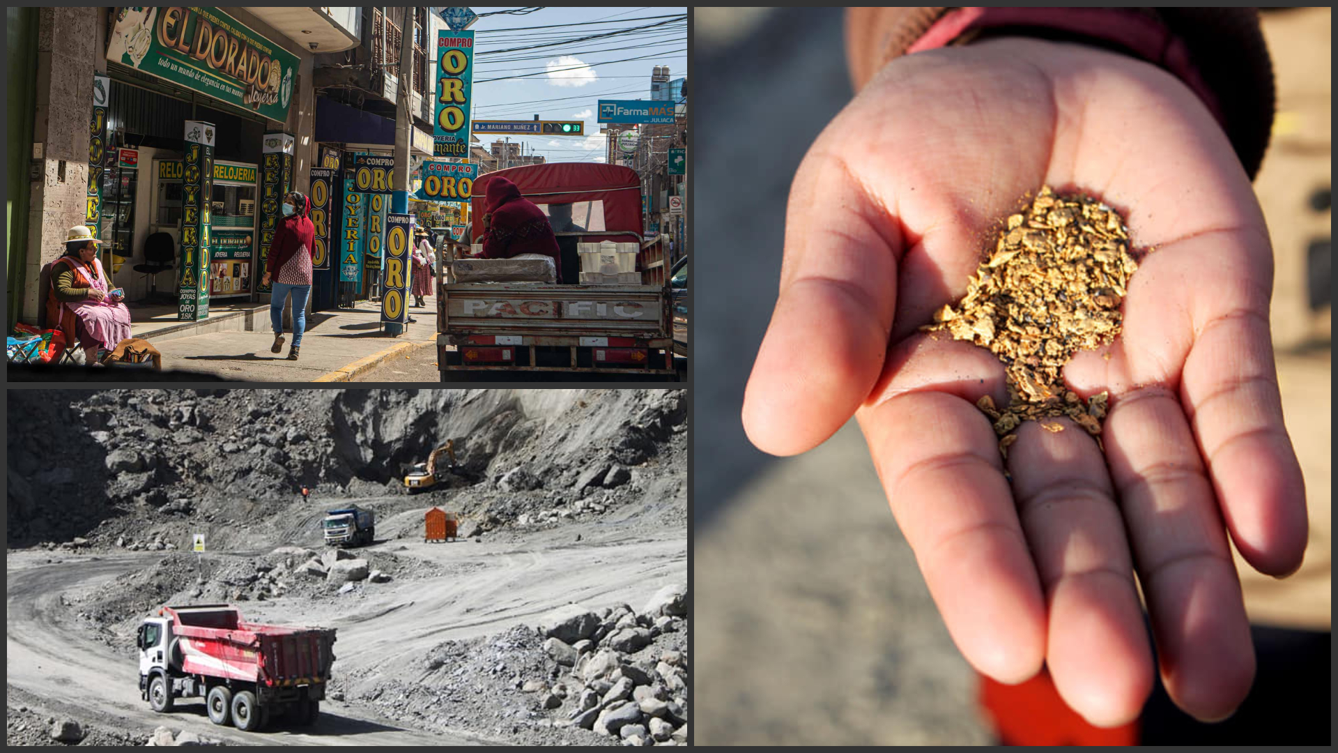 FIEBRE DEL ORO. En 2024, Puno fue el séptimo productor de oro en Perú y la primera región con más nuevas grandes empresas.