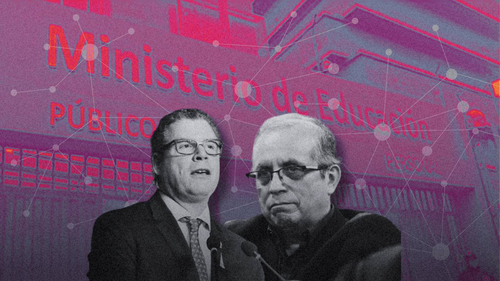 VÍNCULOS. El ministro de Educación, Morgan Quero, ha mostrado su respaldo a Nicanor Boluarte, hermano de la presidenta, y vinculado al partido Ciudadanos por el Perú.