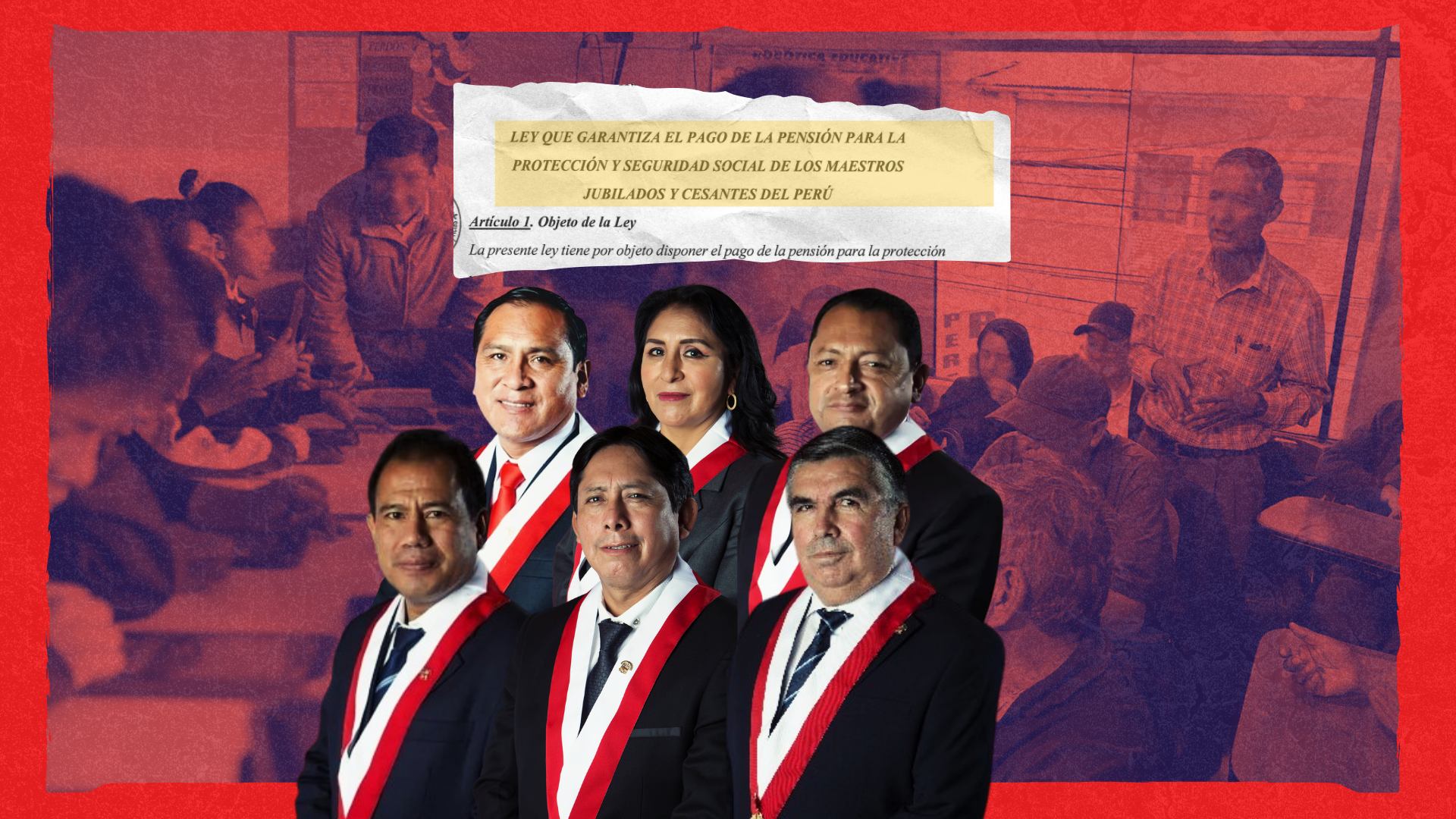 PROMOTORES. Seis legisladores, que también son docentes nombrados, elaboraron proyectos para elevar la pensión de maestros. Otros cinco, además, son coautores.