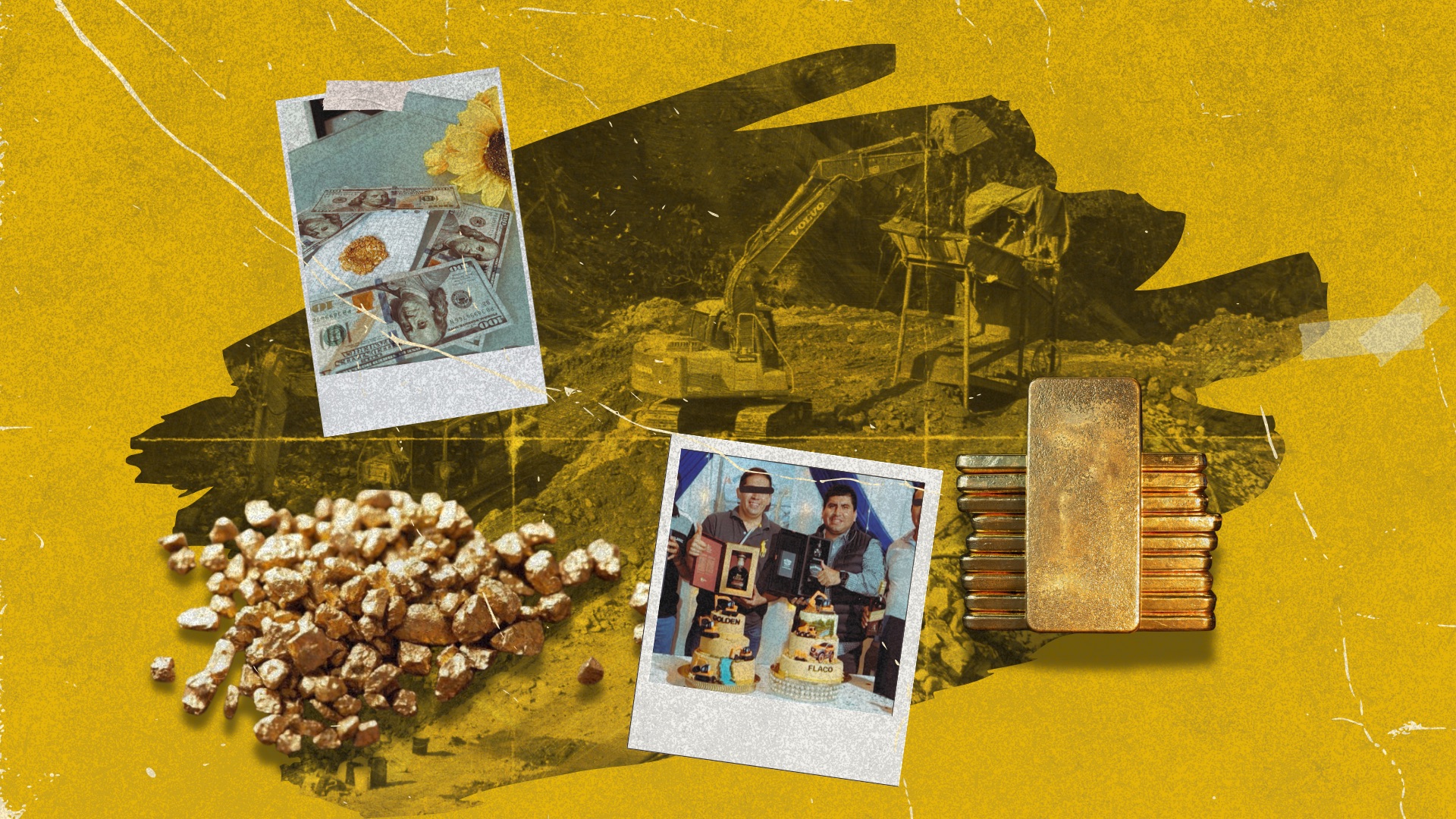 ALIANZAS. En San Ignacio, provincia fronteriza con Ecuador, familias locales, actores ecuatorianos, policías y empresas mineras formales están bajo investigación por minería ilegal.