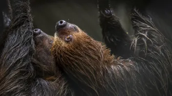 VÍCTIMAS. Por sus movimientos lentos, los perezosos son un blanco fácil de tráficantes ilegales que abastecen su demanda como mascota, en zoológicos y en el turismo.