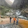 CONTAMINADO. El río Santa está contaminado con arsénico, hierro, manganeso y aluminio, según análisis de laboratorio. Esto hace que su agua no sea apta para el consumo humano directo.