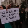 HASTÍO. Miles salieron a las calles el último sábado para protestar contra el Gobierno, el Congreso y la "Ley ProAFP". La queja es que el sistema no cumple con brindar pensiones dignas.