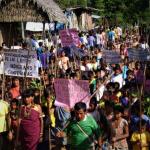 DISPUTAS. En la Amazonía, según los reportes de la Defensoría, varios de los conflictos sociales tienen su origen en actividades extractivas. 