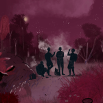 CONSUMO. Menores de edad se ocultan en la noche, lejos del control de las autoridades locales para consumir sustancias.