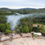 SOLOS. Los defensores ambientales son los primeros en la línea de choque y de protección contra las actividades ilegales. Vista de la Amazonía brasileña.