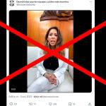 El video original es del año 2021, cuando la congresista Amuruz tuvo que brindar aclaraciones sobre su participación en otro evento.