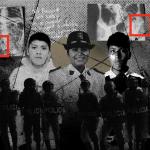 DOLOR. Elmer, Jhamileth, y Brayan recibieron impactos de proyectiles de armas de fuego durante la represión a las protestas del 9 de enero.