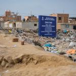 ABANDONO. Ingreso al complejo de Chan Chan. Es la más grande ciudadela de barro, pero también es el sitio patrimonial del Perú en la lista de peligro de la Unesco.