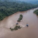 LEYENDA. La expansión de la minería ilegal terminará por devastar el ecosistema del distrito de El Cenepa, en Amazonas, afectando sus cuencas y cabeceras de ríos-