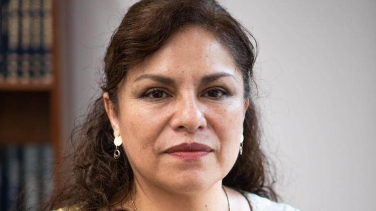 DISCORDANTE. La defensora del Pueblo, Eliana Revollar, se mostró en contra de la forma en cómo el gobierno está afrontando las protestas.