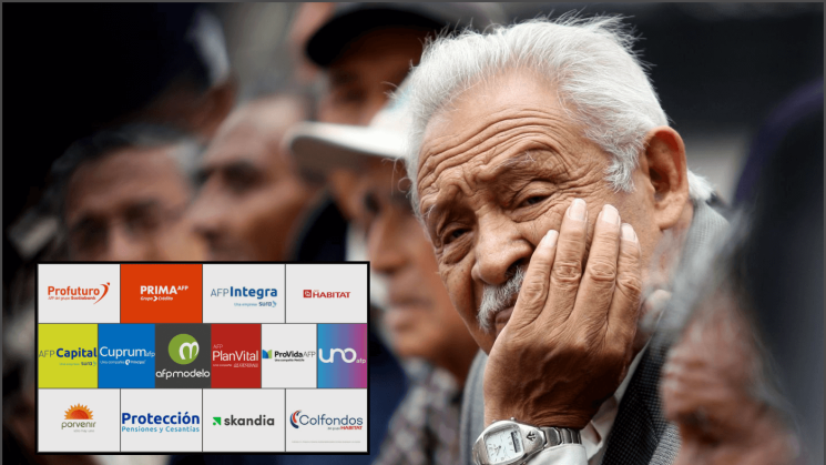 ALCANCE. El sistema previsional en Perú, Chile y Colombia está dominado por las AFP. 