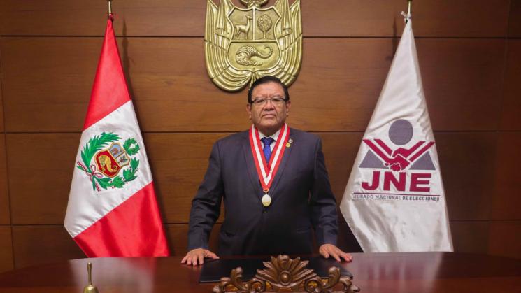 SALAS ARENAS. "Hay un plan de ataque preordenado contra el JNE", dice el presidente del JNE.