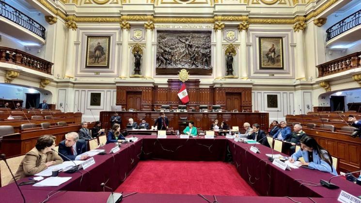 MAYORÍA. Con 12 votos a favor, la Comisión de Constitución aprobó la creación de una comisión "de alto nivel" para reformar el Sistema Interamericano de DDHH.