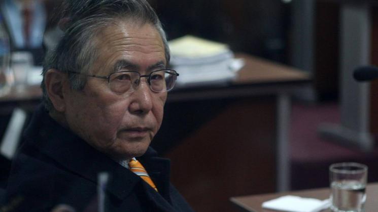 CONDENADO. Alberto Fujimori cumple una condena de 25 años de cárcel.