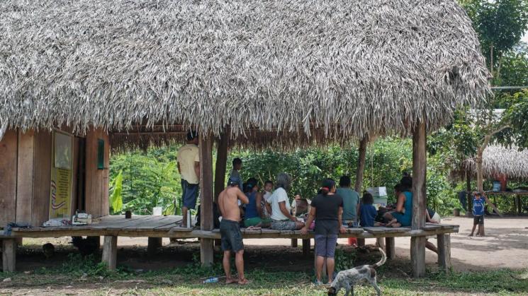 EN PELIGRO. Alto Esperanza del río Inuya, comunidad indígena en contacto inicial, busca titular su territorio ancestral, pero enfrenta a invasores y actividades ilícitas.