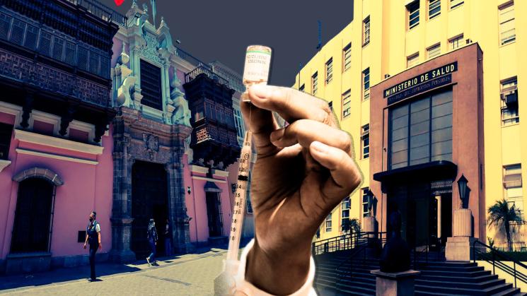 BENEFICIADOS. En febrero de 2021, se reveló la masiva vacunación contra covid-19 que favoreció a funcionarios, sus familiares e invitados fuera del equipo de investigación.