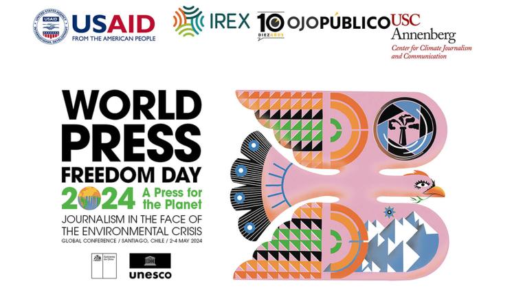 La 31° Conferencia del Día Mundial de la Libertad de Prensa tiene como lema “Prensa para el planeta: el periodismo ante la crisis ambiental”.