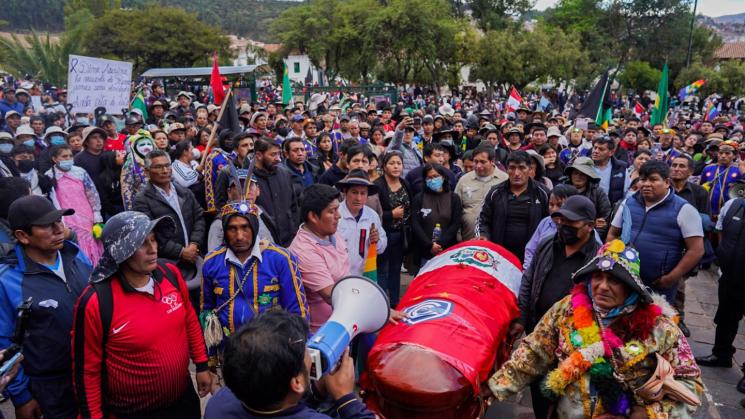 REPRESIÓN. La mandataria estuvo informada desde un inicio de la respuesta desproporcionada de las fuerzas del orden contra los manifestantes.