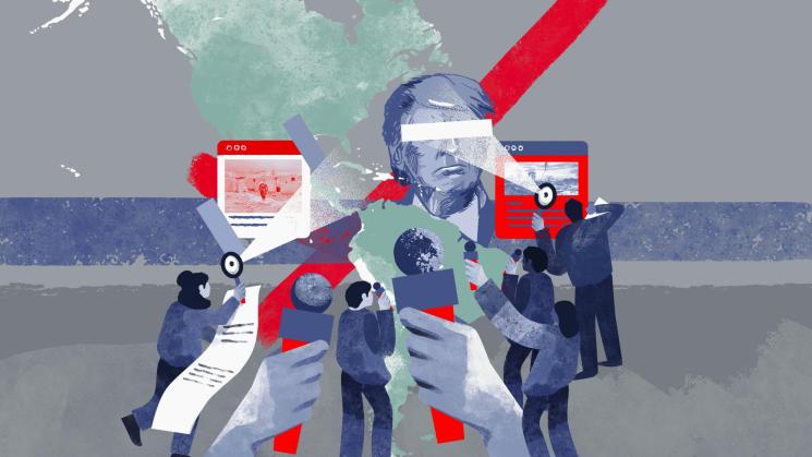 IMPACTO. Desde su regreso a la Casa Blanca, las decisiones de Trump ya han afectado a millones de personas en todo el mundo.