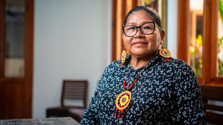 DISTINCIÓN. Mari Luz Canaquiri recibió en San Francisco (EE.UU.) el Premio Goldman por su destacada labor ambiental desde el pueblo indígena kukama.