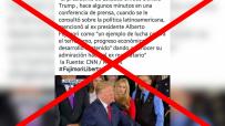 Es falso que Donald Trump elogió a Alberto Fujimori como un presidente ejemplar
