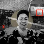 INESPERADO. Testigos del hecho aseguran que el adolescente regresaba a su casa cuando se encontró con la protesta, el pasado 16 de diciembre.