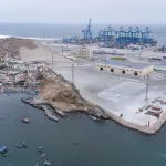OBSERVACIONES. Con casi dos kilómetros de extensión, el túnel de Cosco Shipping atraviesa el distrito de Chancay y conecta la zona operativa del puerto con el complejo de ingreso.