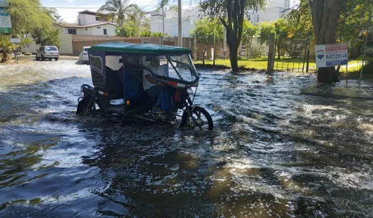 IMPACTOS. Aunque todavía no se ha declarado el fenómeno El Niño en el país, el calentamiento del mar está ocasionando intensas lluvias.