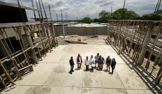 PARALIZADO. En Tambogrande, las obras inconclusas están afectando a 300 niños que no cuentan con aulas para continuar sus estudios.