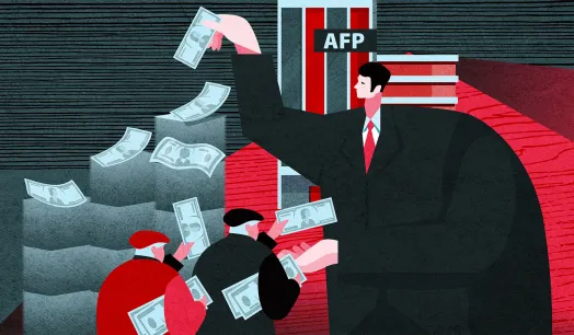 SISTEMA PRIVADO. En Perú, Colombia y Chile hay una percepción en común de que las AFP priorizan su negocio antes de que la protección social de sus afiliados.