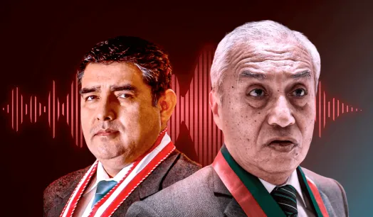 CUELLOS BLANCOS. Denuncia constitucional contra Rodríguez Monteza (derecha) y Chávarry (izquierda) es por el presunto delito de organización criminal.